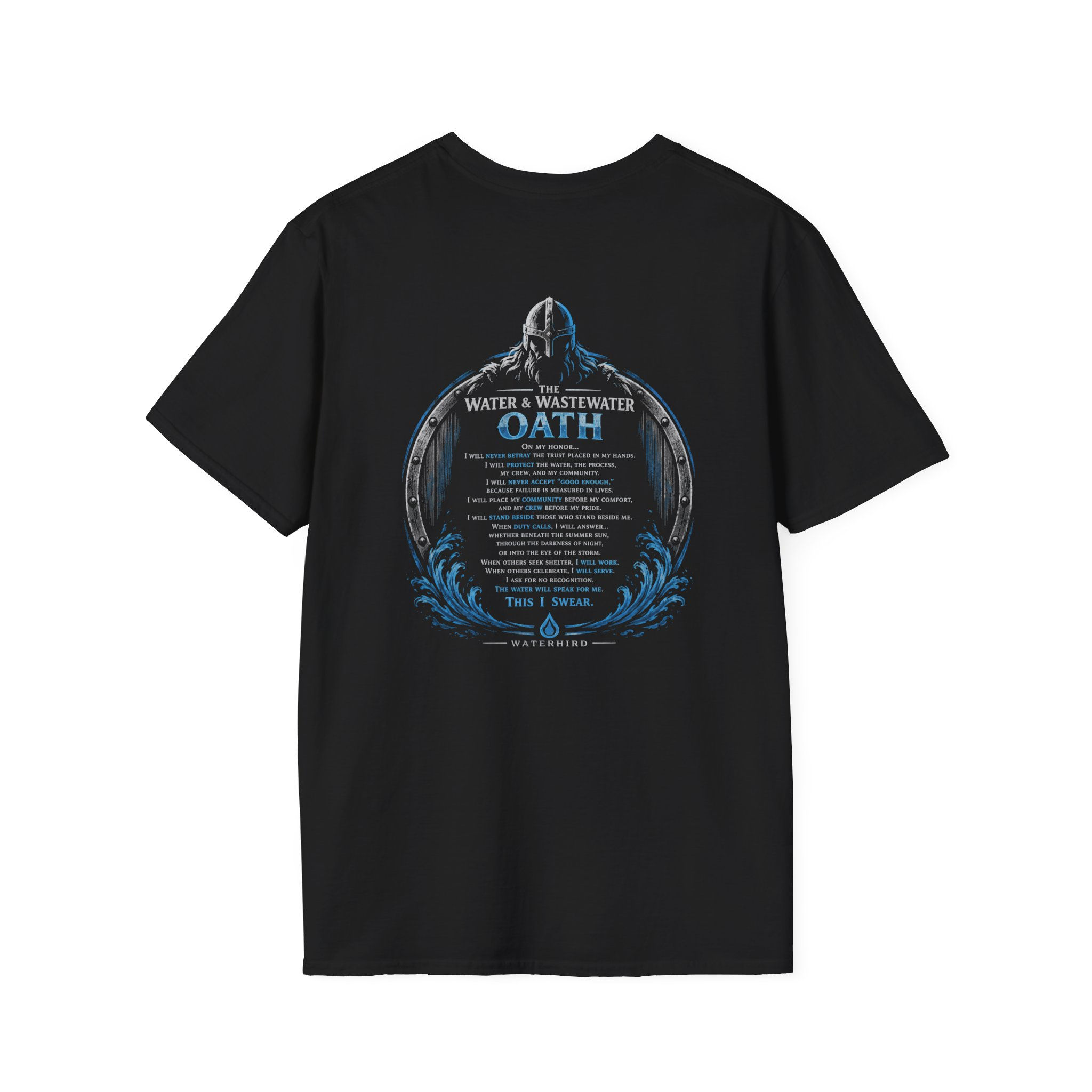 WaterHIRD Warrior T-Shirt — Viking Helmet Graphic Tee