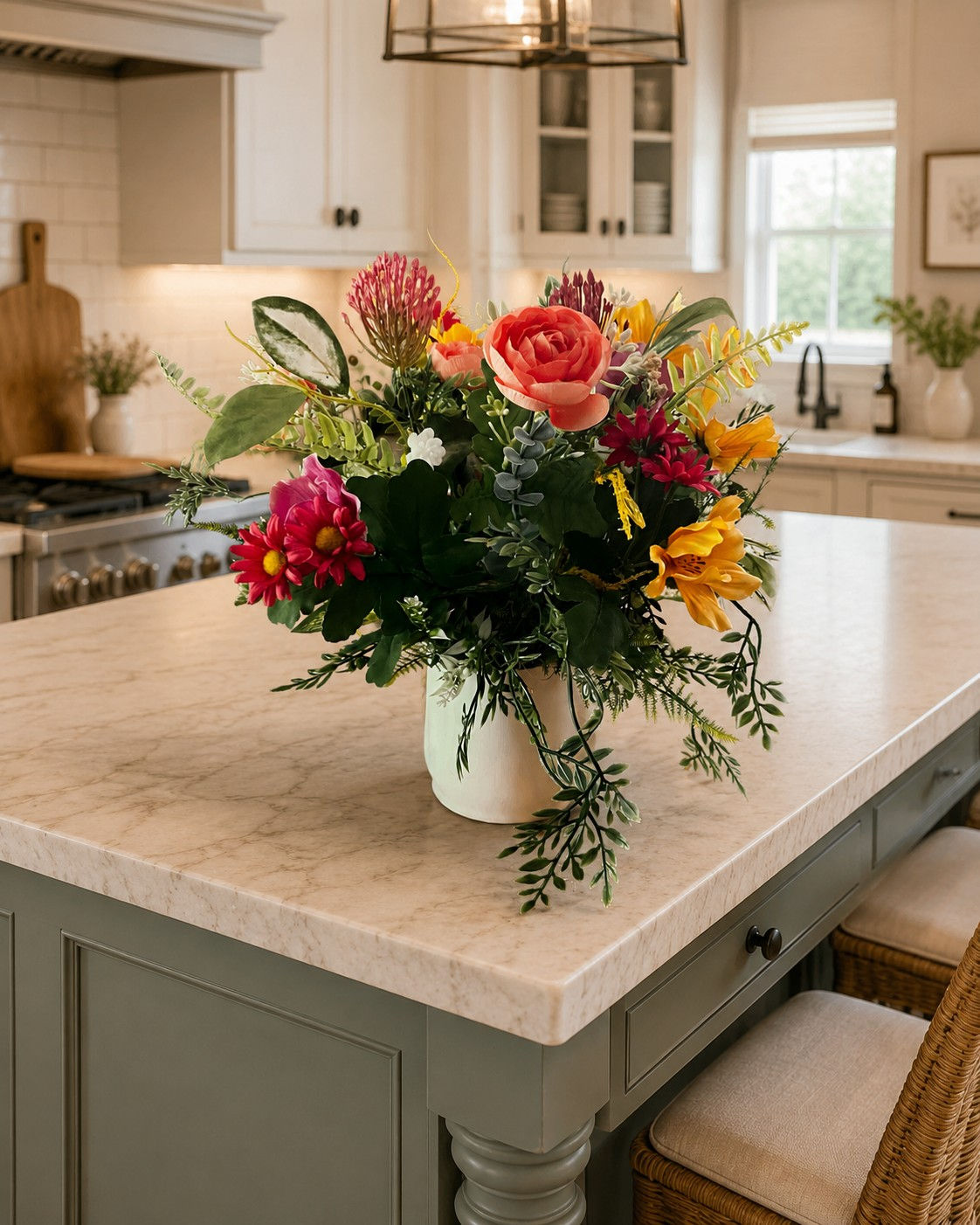 Summer Floral Arrangement- Artificial