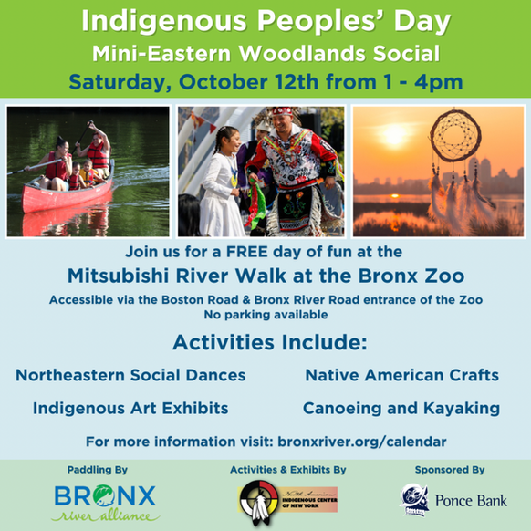 Early Indigenous Peoples Day Celebration at Bronx Zoo Saturday!