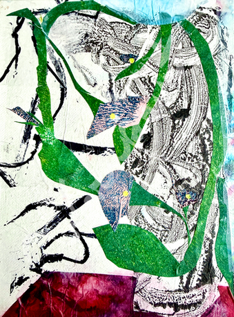 Abstract Floral still life 180