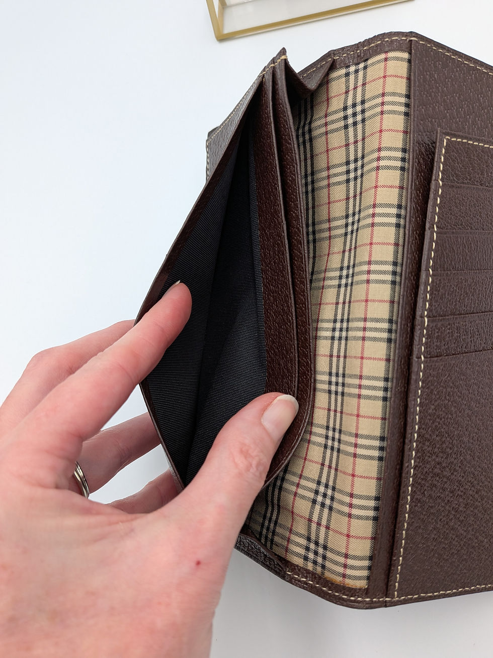Thumbnail: Burberry Long Wallet in Nova Check