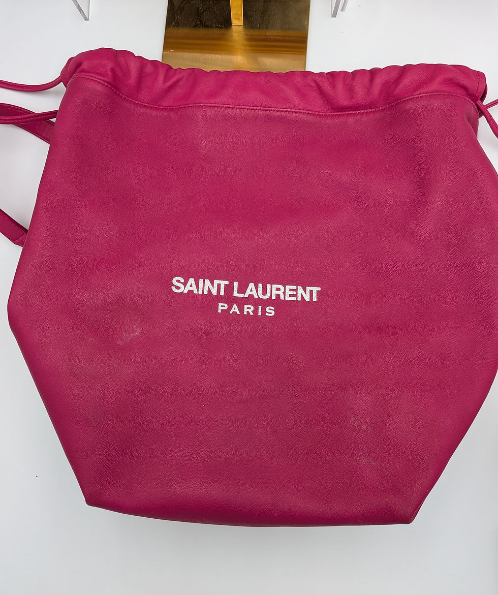 Thumbnail: YSL - Saint Laurent Teddy Shoulder Bag in Pink Lambskin