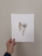 Thumbnail: 8x10in Custom Watercolor Pet Portrait