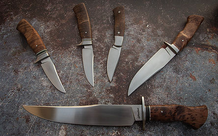 Knives from the Moran Artisan & Knife Show 2026