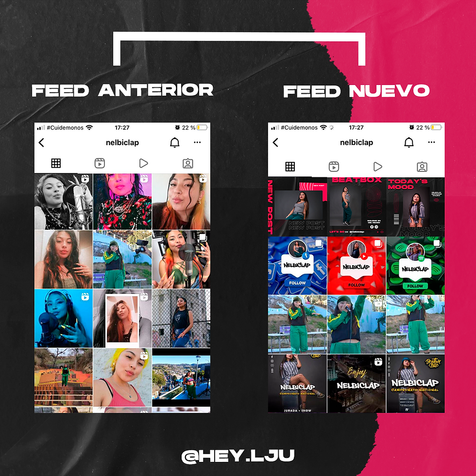 Feed anterior / Ahora