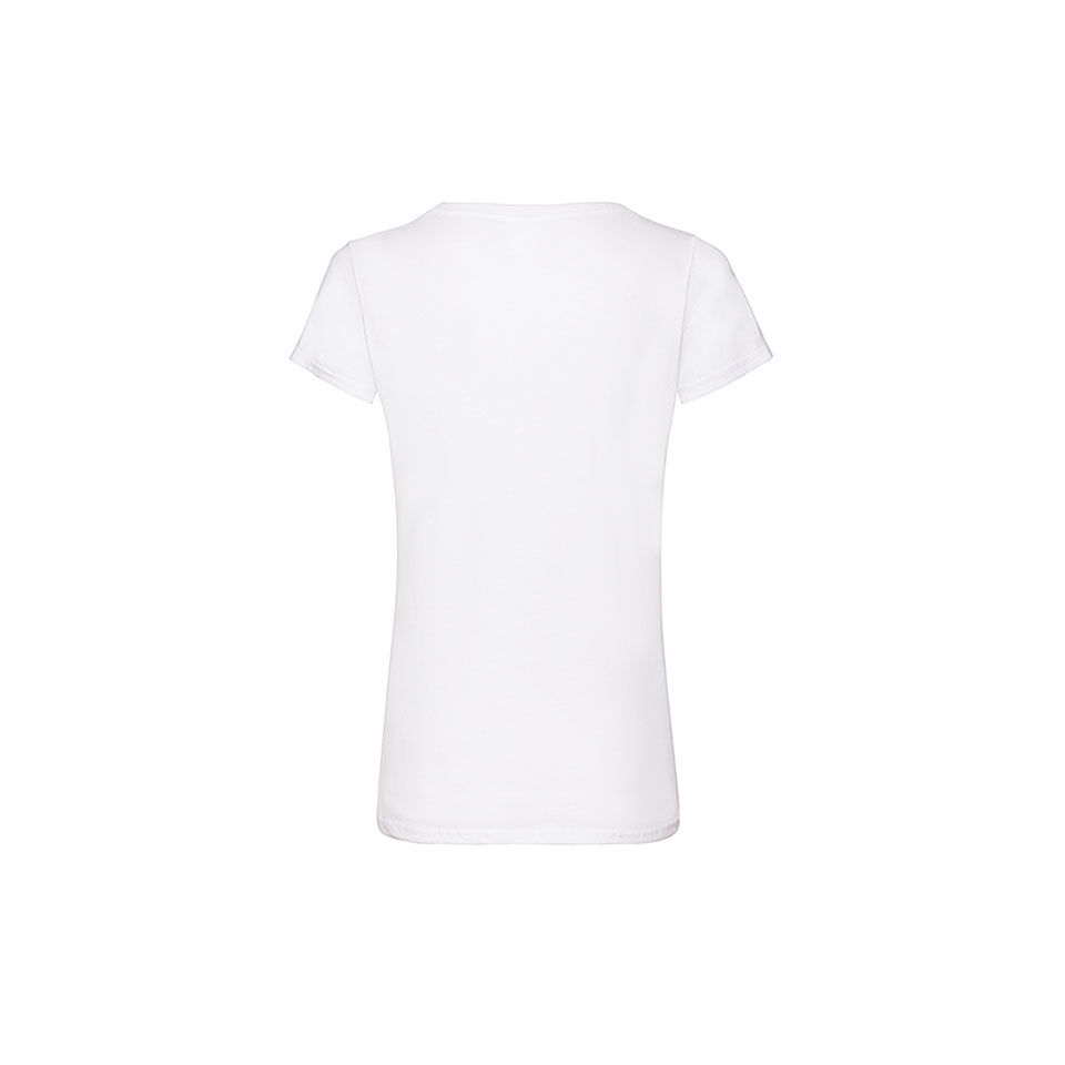 Miniaturbild: Damen T-Shirt Baumwolle mit V-Ausschnitt