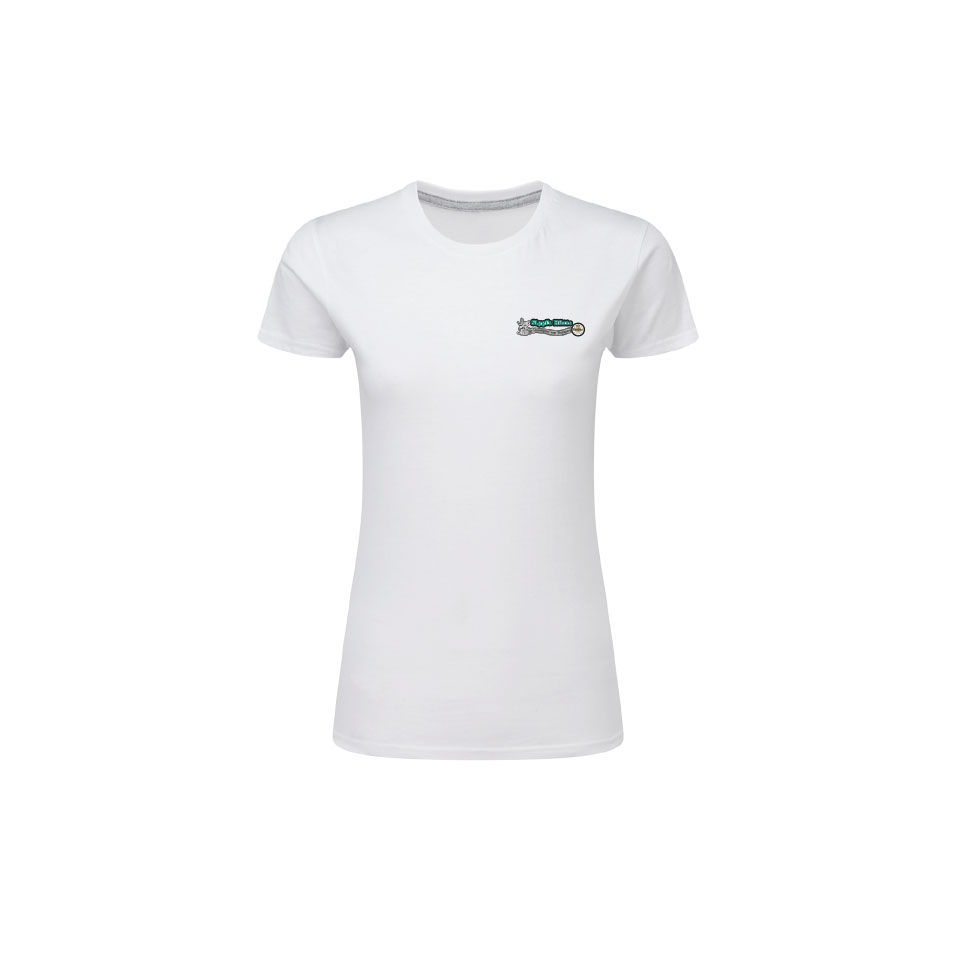 Miniaturbild: Damen T-Shirt Baumwolle Rundhals