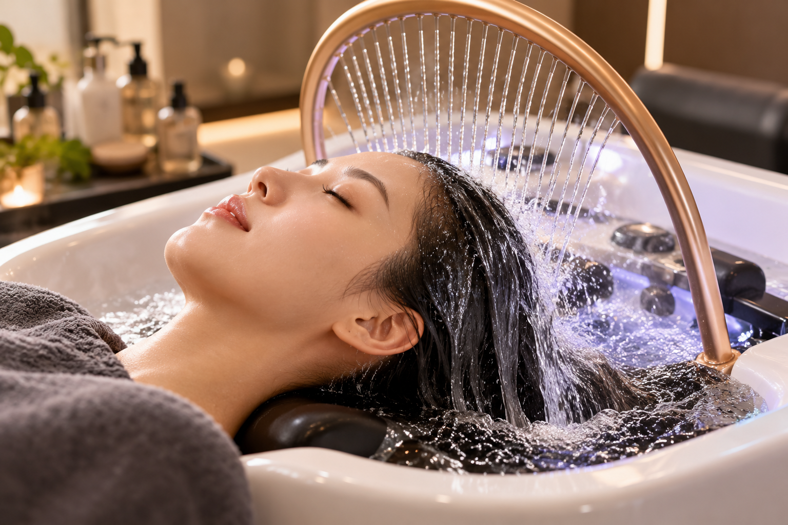 Signature Head Spa treatment concept