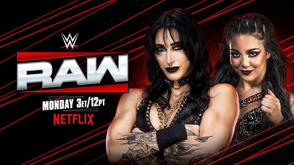 Rhea Ripley will take on The Judgement Day’s own Roxanne Perez in tonight’s Singles Action. Rhea Ripley saved IYO SKY last week from an attack by Roxanne Perez and Roxanne Perez after her match against Raquel Rodriguez and now will try to take down Roxanne Perez tonight. Special Start Time as WWE Monday Night RAW will be live at 03:00 PM ET and 12:00 PM PT on Netflix. (Photo by WWE)