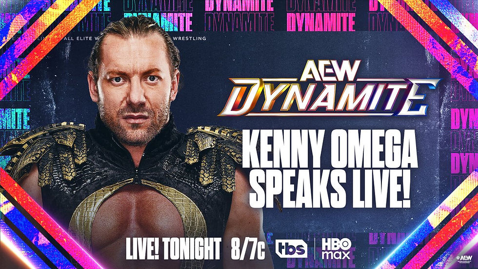 Kenny Omega will have an open microphone in Edmonton, Alberta, Canada, as he will say his final words before he faces MJF at AEW Dynasty for the AEW World Title. AEW Dynamite will be live at 8:00 PM ET / 7:00 PM CT / 5:00 PM PT on TBS. (Image courtesy of AEW)