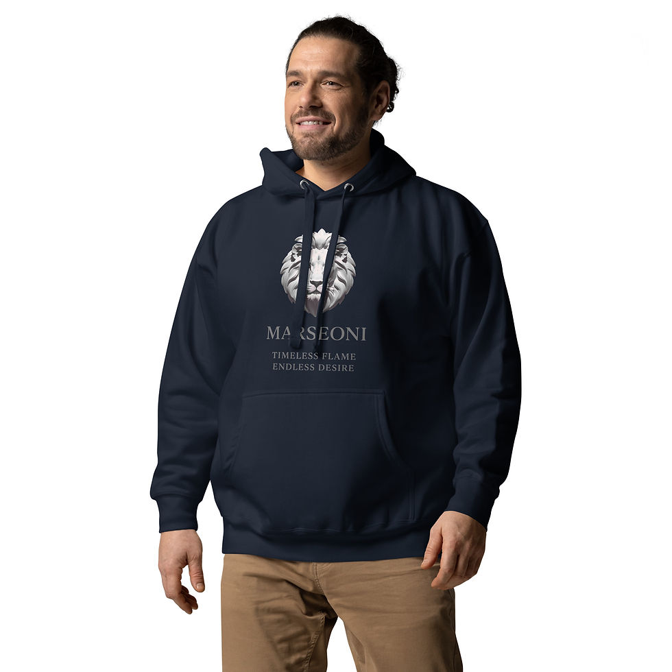 Miniature : MARSEONI's Staple hoodie with large embroidery