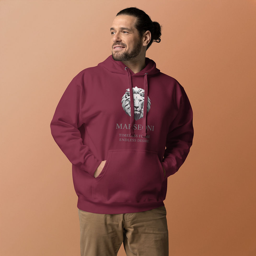 Miniature : MARSEONI's Staple hoodie with large embroidery