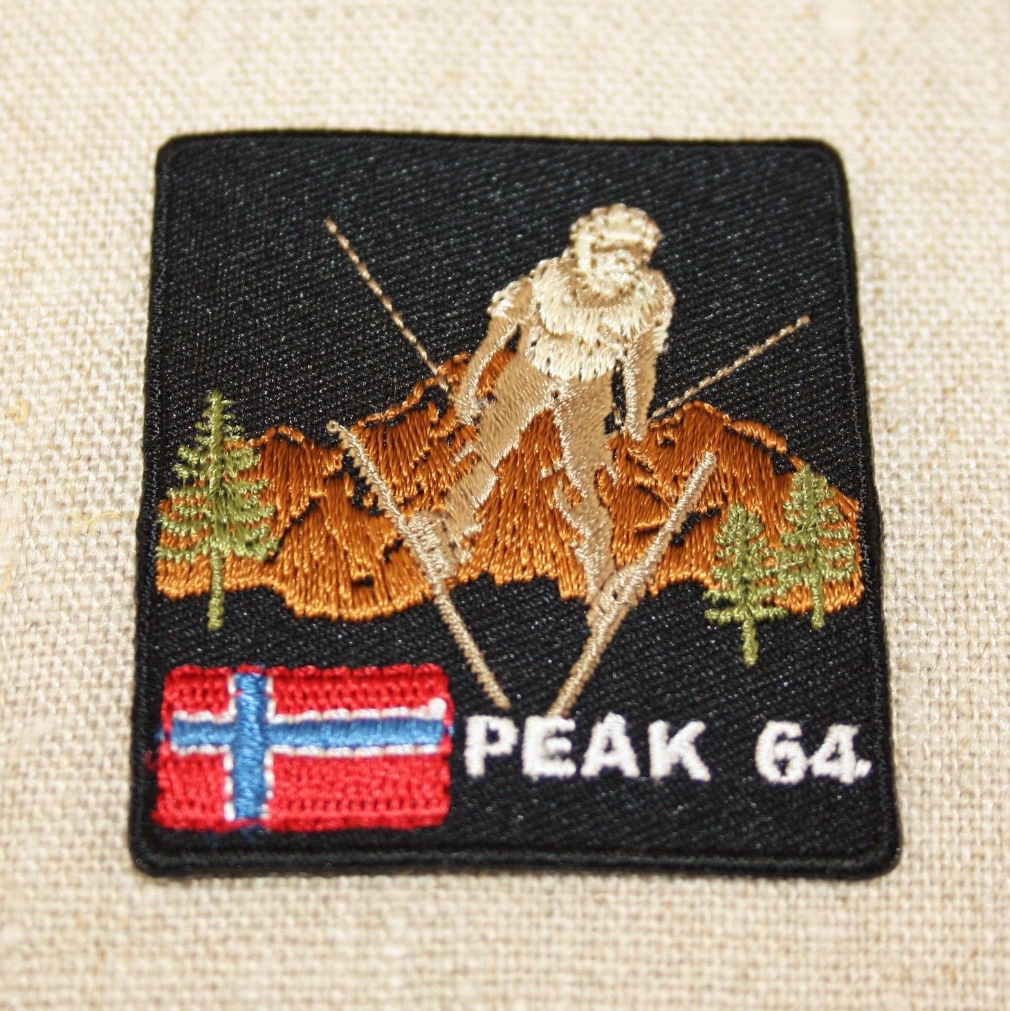 écusson thermocollant alpin peak 64