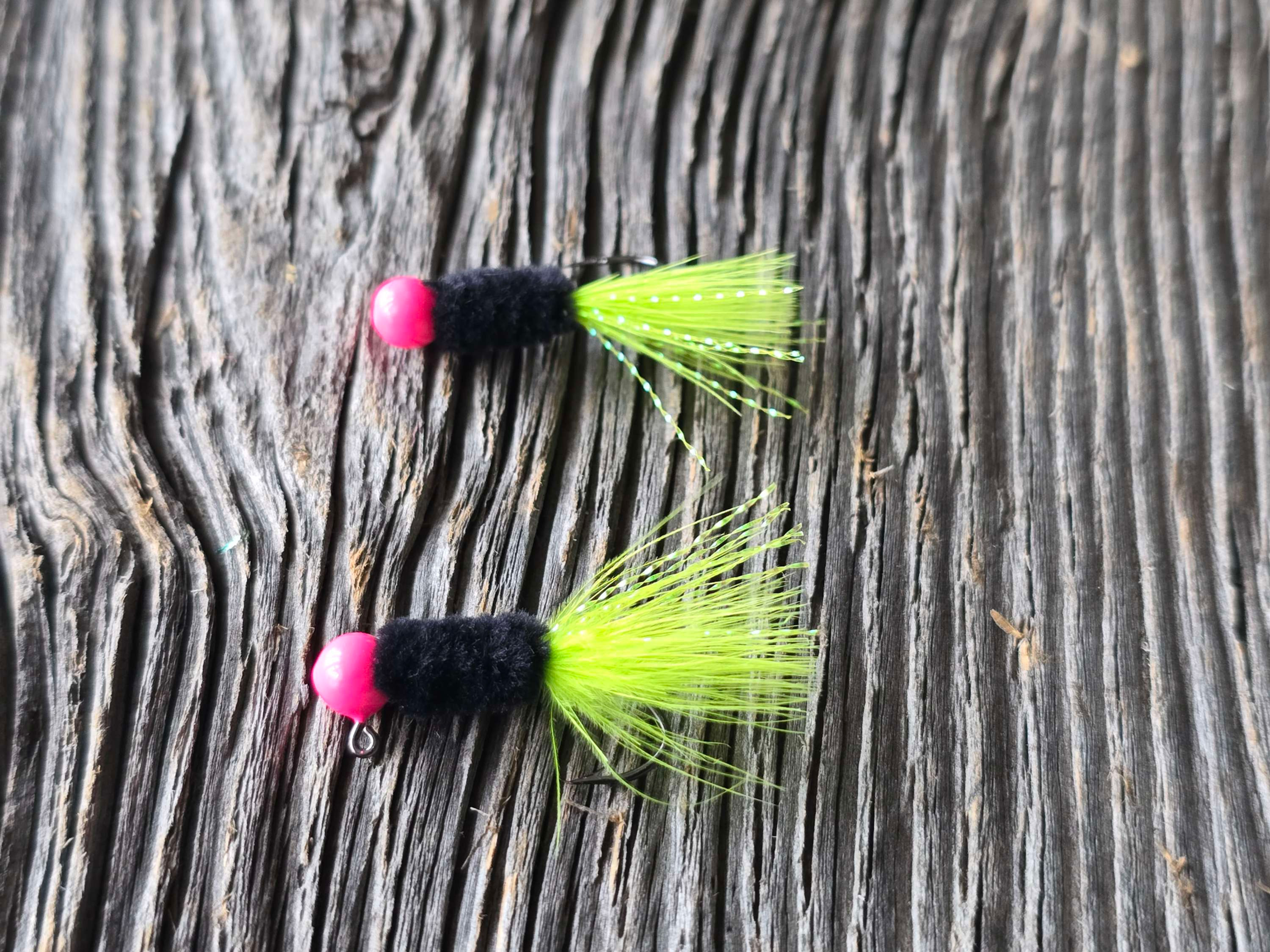 Pink head Black/Chartreuse 2 pack