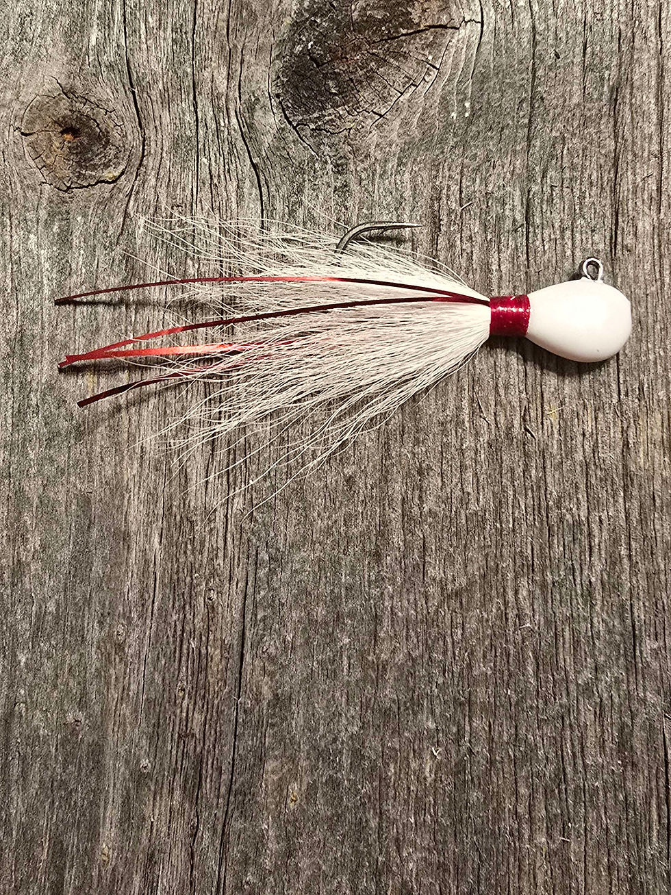 Thumbnail: ½oz Flat Head Walleye Jig