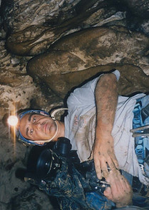 Tournage spéleo