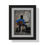 Thumbnail: "One Man Show" Framed Poster with Gray Border