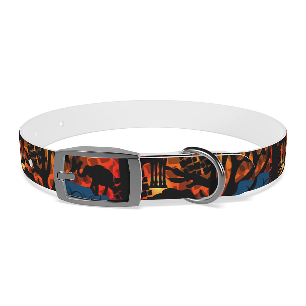Thumbnail: Ghana Sunset Dog or Cat Collar