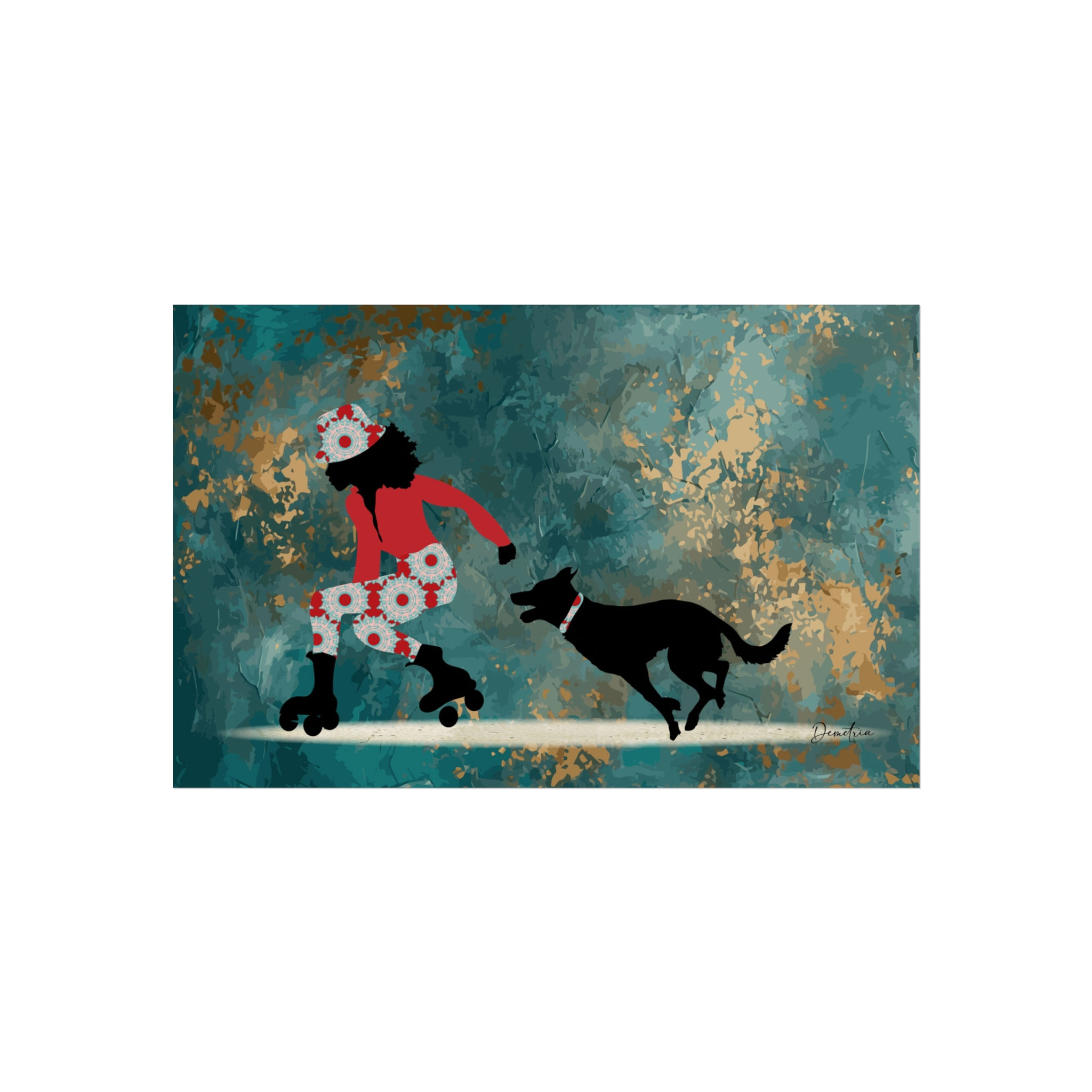 "Run Bounce Skate" Fine Art Print