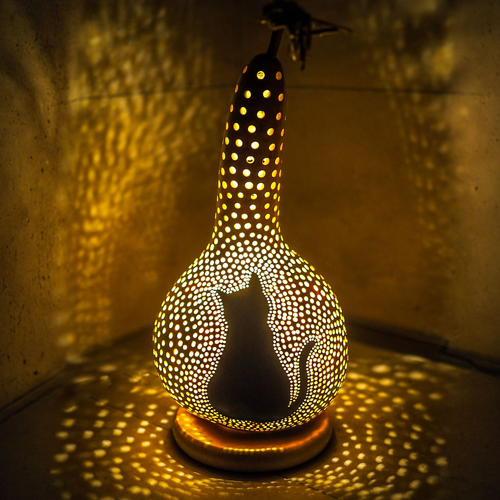 Miniaturbild: Cats, Tischlampe