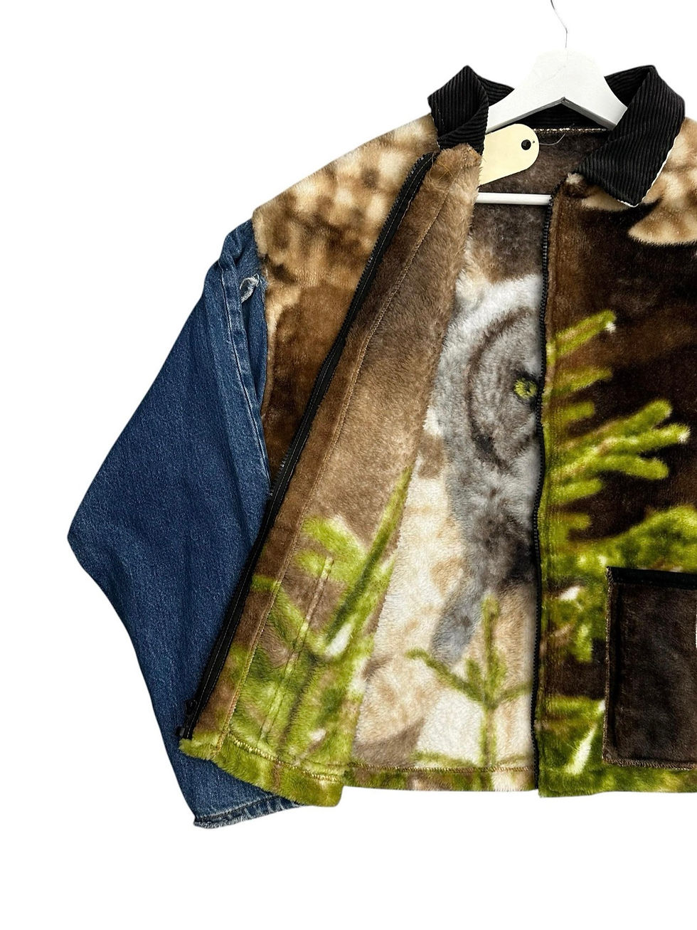 Thumbnail: No. 42 | Upcycled Blanket Jacket