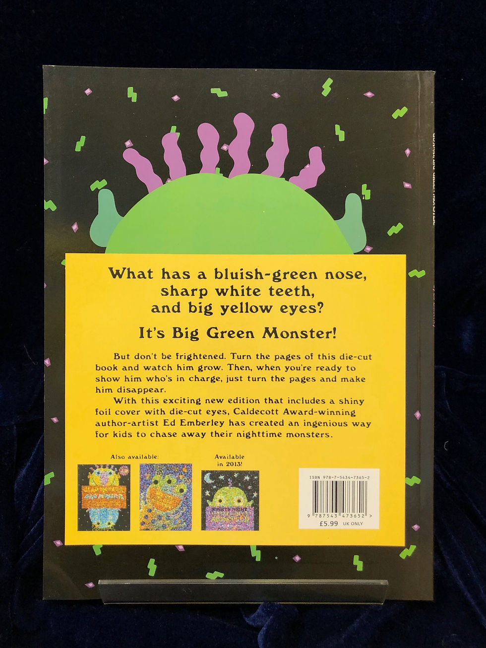 Thumbnail: Go Away, Big Green Monster! by Ed Emberley