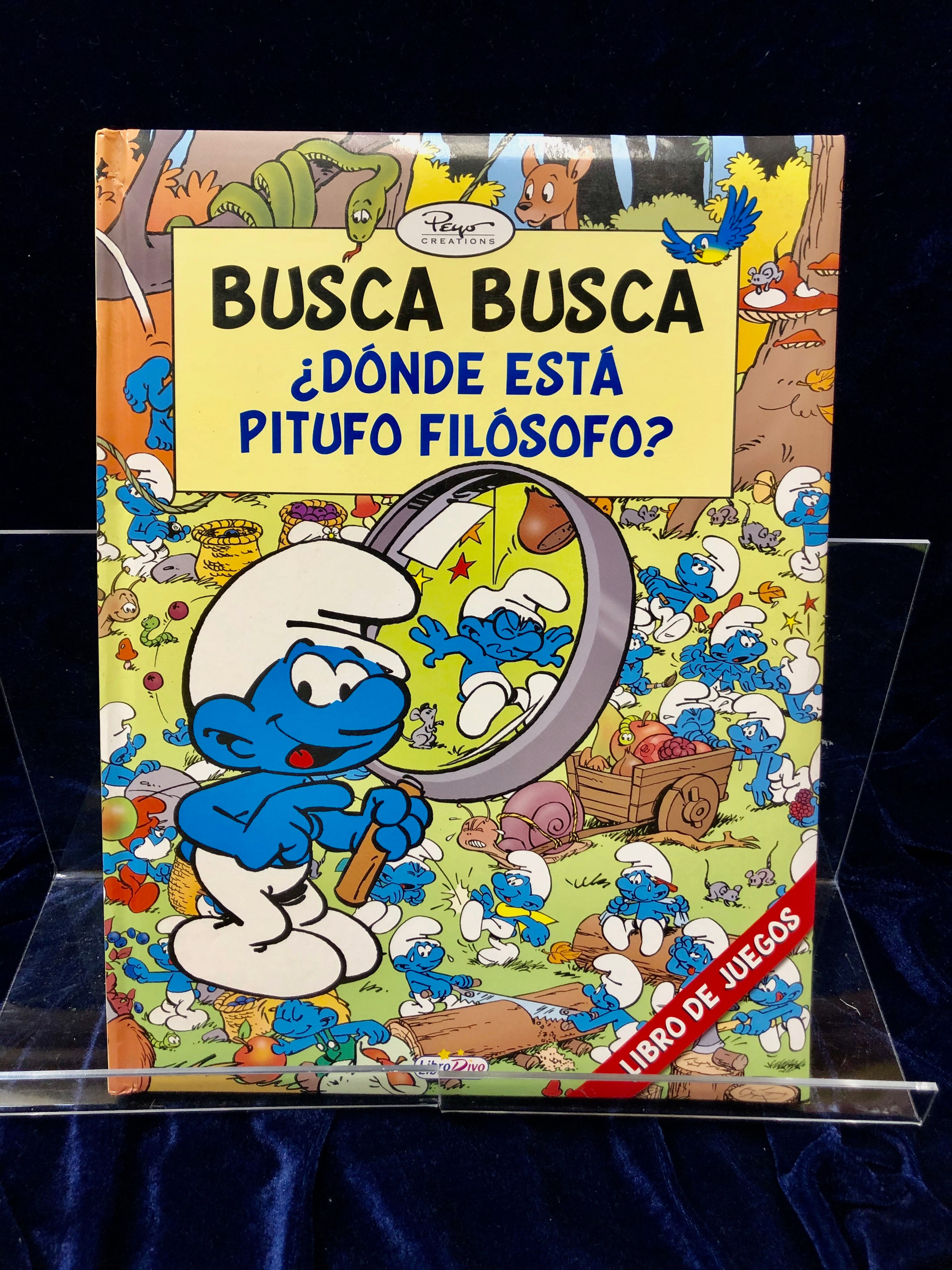 Busca Busca ¿Dónde Está Pitufo Filósofo?