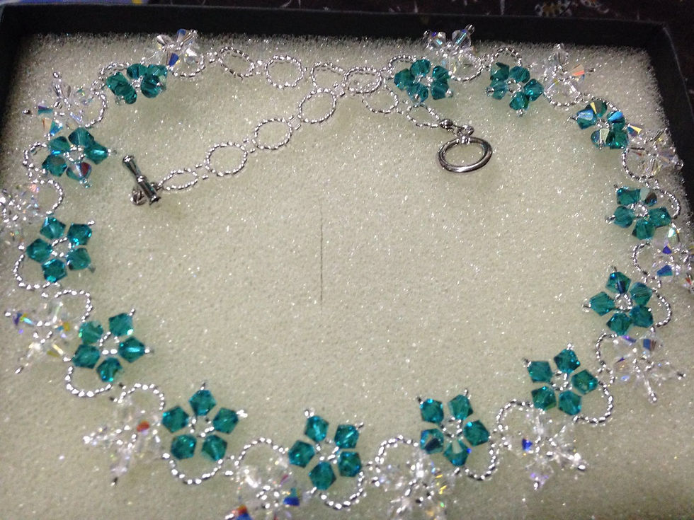 Thumbnail: Swarovski Crystal Necklace