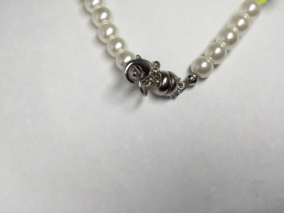 Thumbnail: Swarovski Pearl Crystal Bracelet