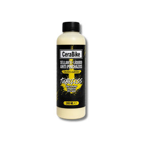 Líquido antipinchazos tubeless Gravel y Road CBK Bike 300ml sellante alta presión competición para bicicleta