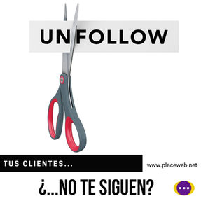 ¿Tus clientes no te siguen?