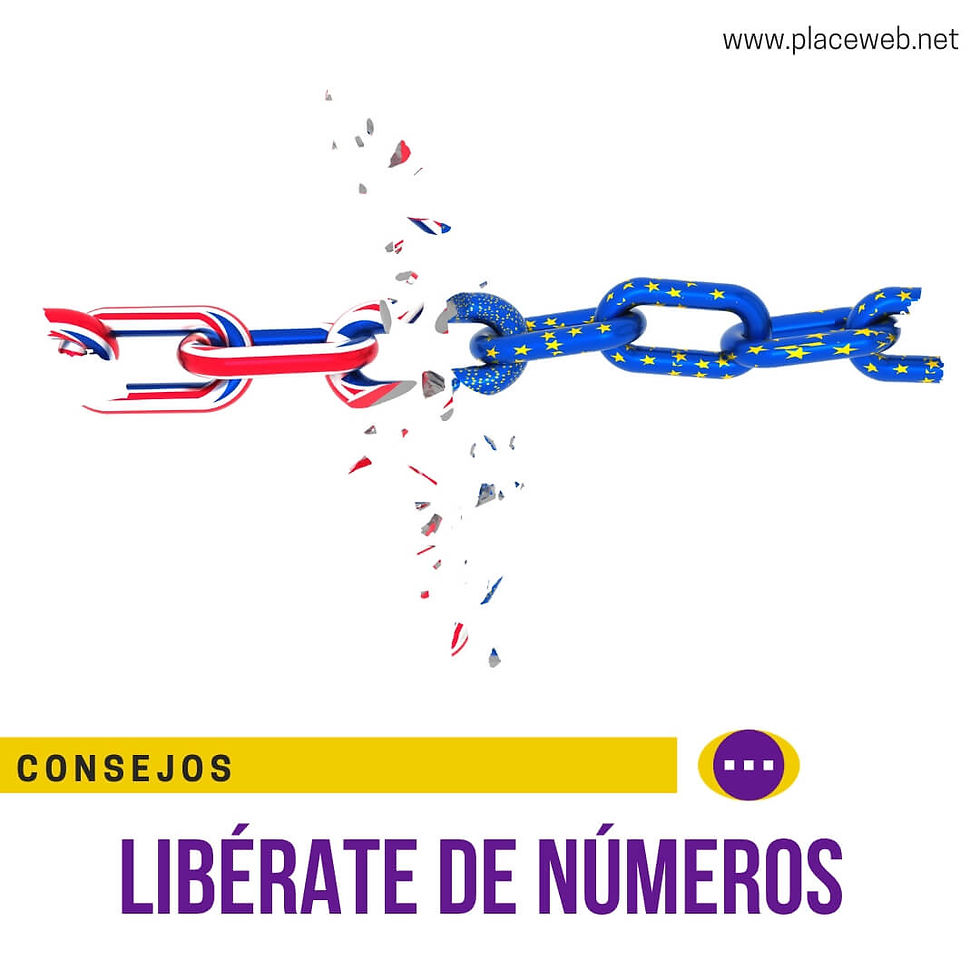 LIBÉRATE DE LOS NÚMEROS