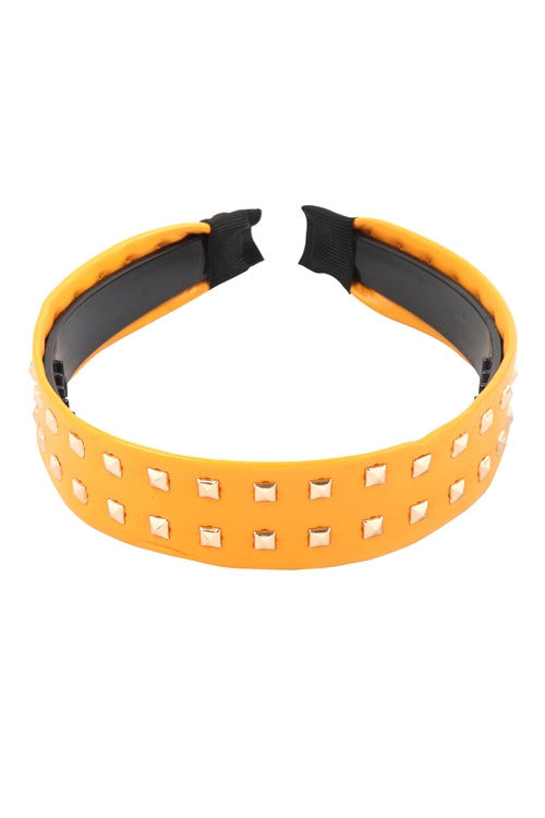 Thumbnail: Leather W/ Stud Fashion Headband