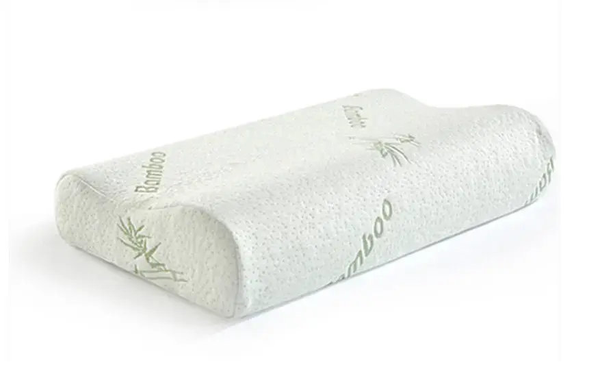 Thumbnail: Sleeping Bamboo Memory Foam Orthopedic Pillow Oreiller Pillow