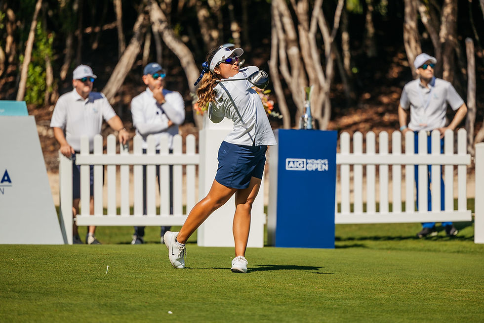 Majo Marín, a solo 18 hoyos de escribir su historia en el WALA