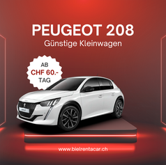 Peugeot mieten Biel