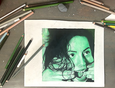 Misc. image, pencil on paper - © 2024, Evelyn Stickley