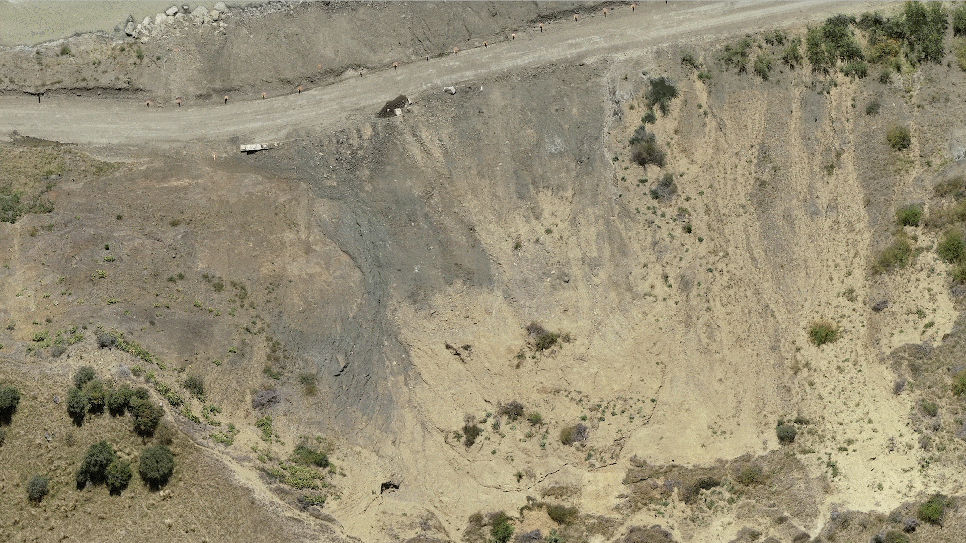 orthophoto of slipsite