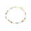 Miniature : Bracelet SOIE opale jaune