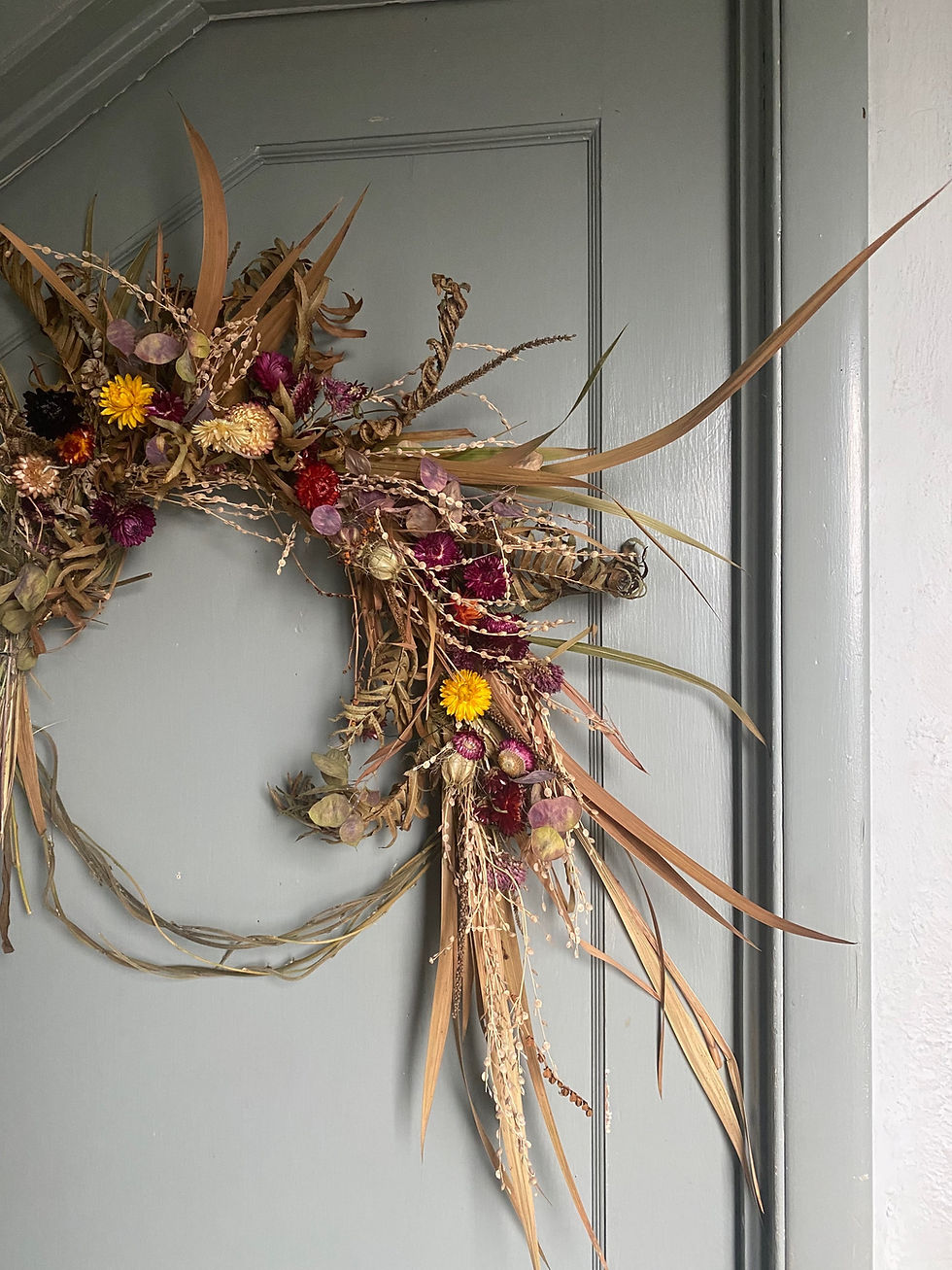 Thumbnail: Grasses Gone Wild Wreath