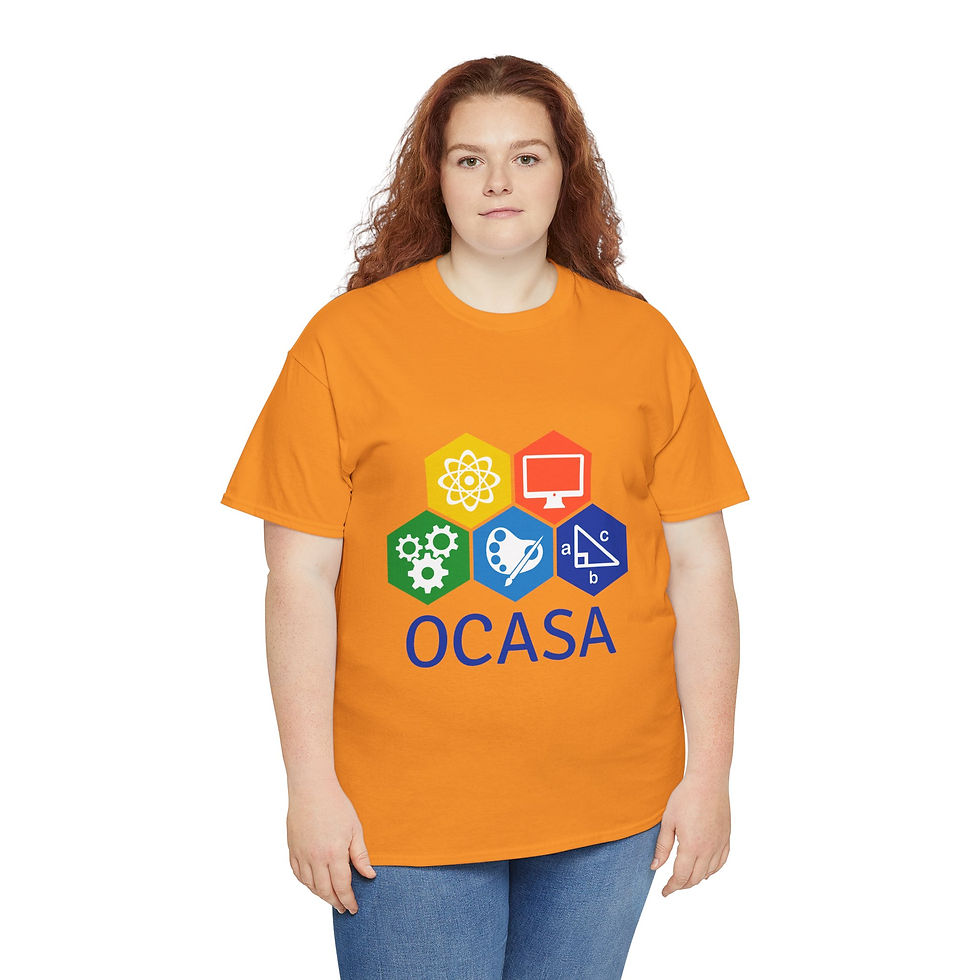 Thumbnail: Orange Band (2nd & 3rd Grade) OCASA Adult Size Heavy Cotton™ Tee