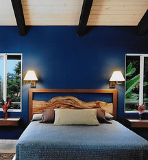 Sapele and Camphor Headboard