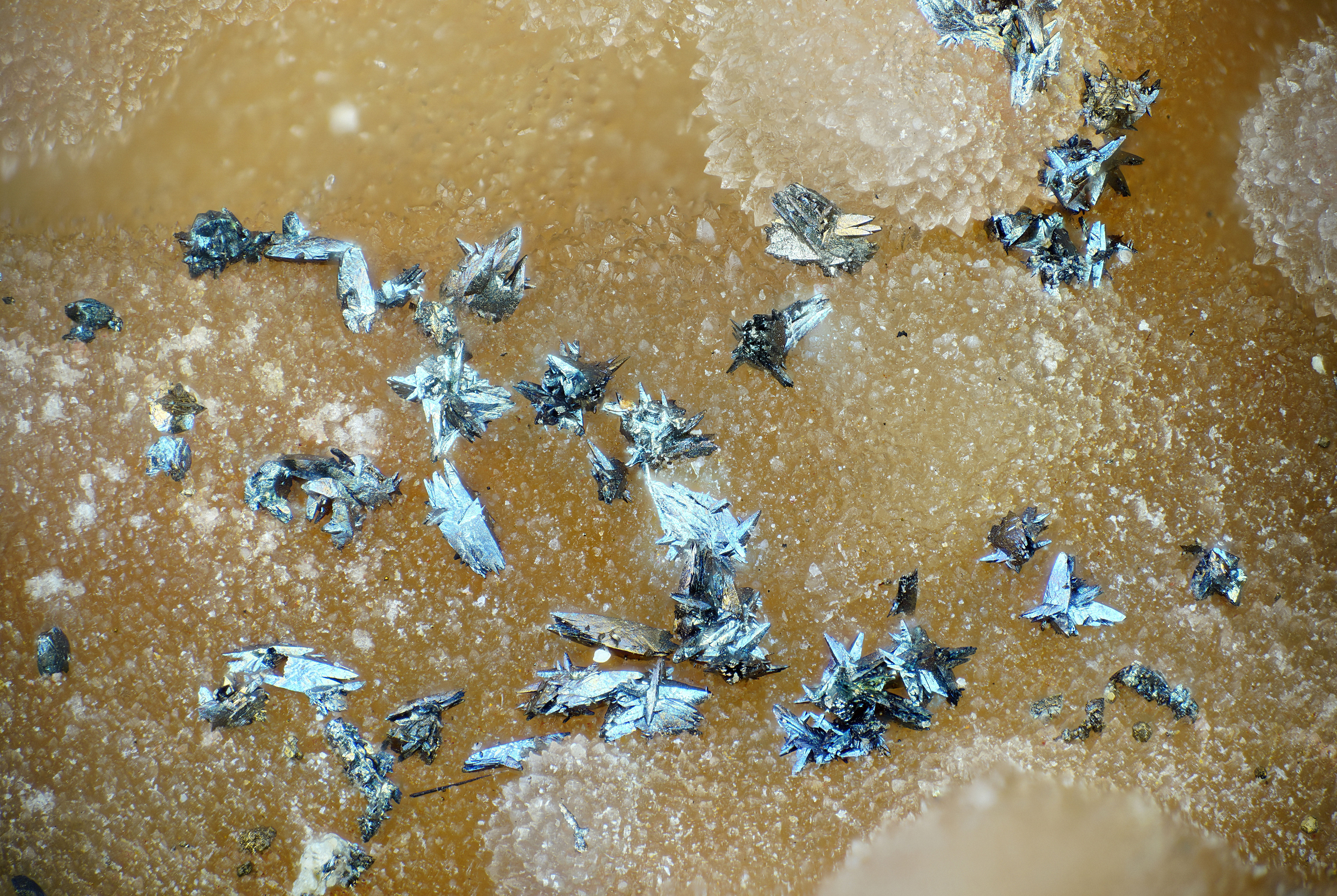 Marcassite | Belmont, France - Micromounts