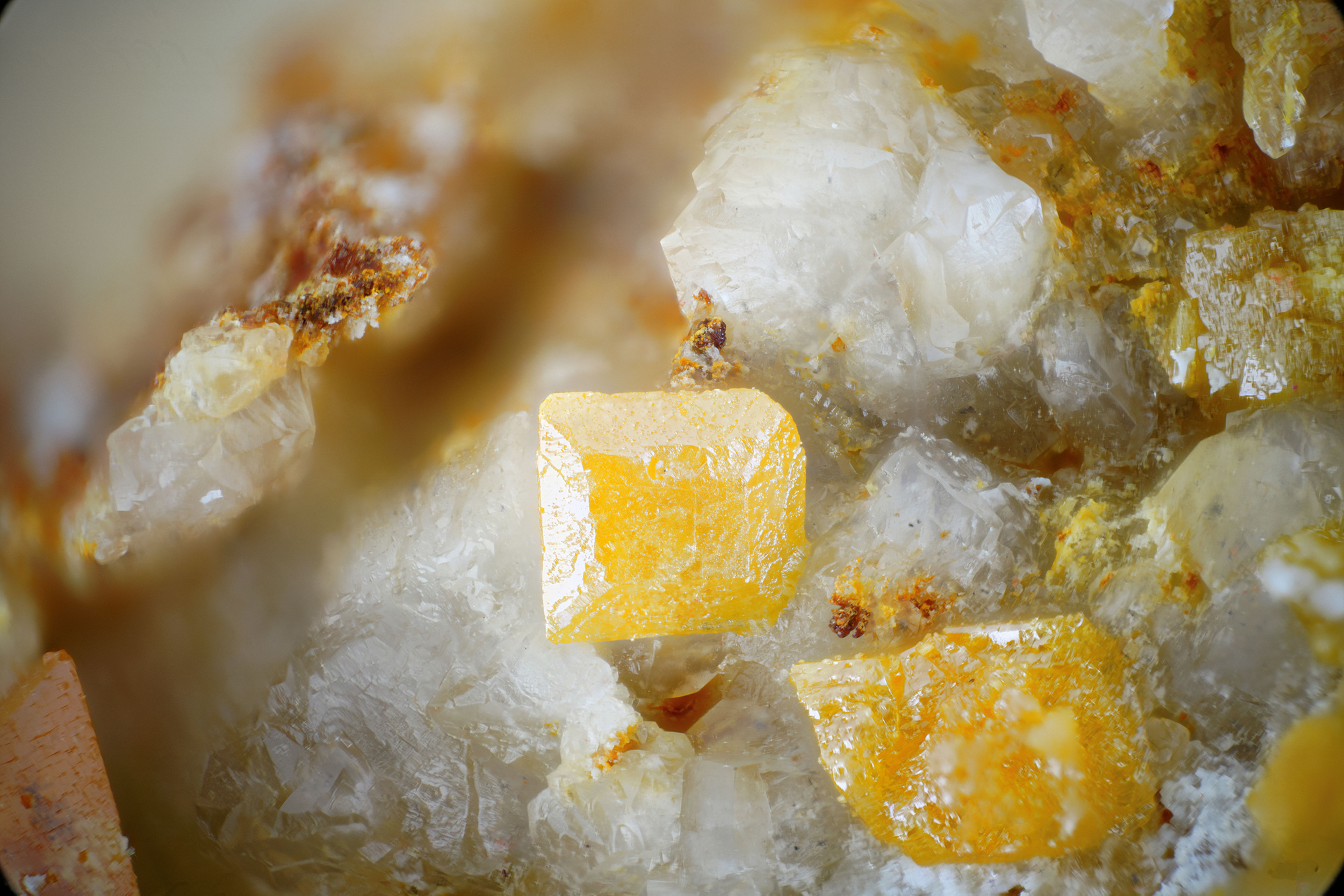 Wulfenite - Los Lastonares -Espagne