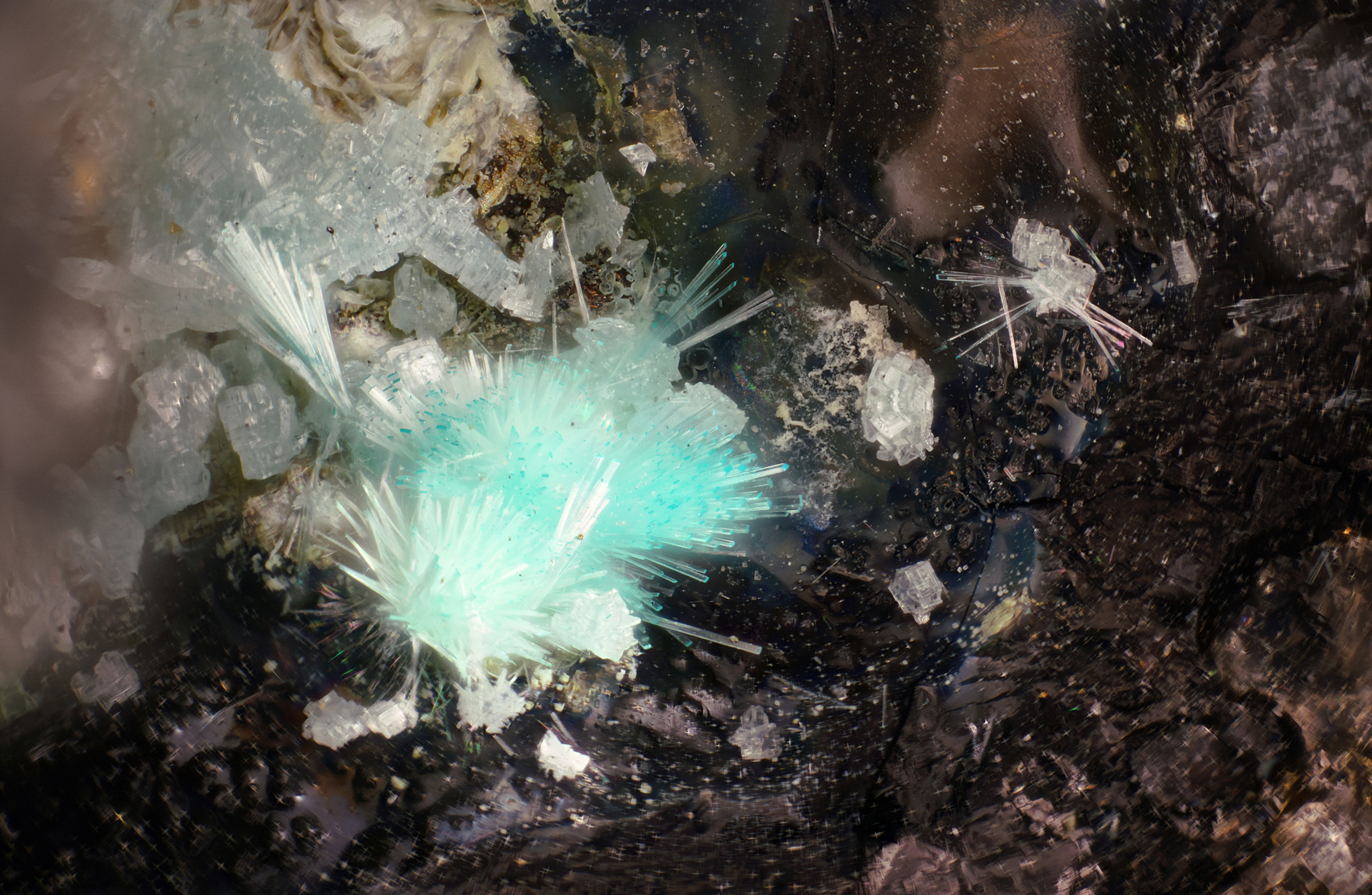 Serpierite - Menez Plom - France