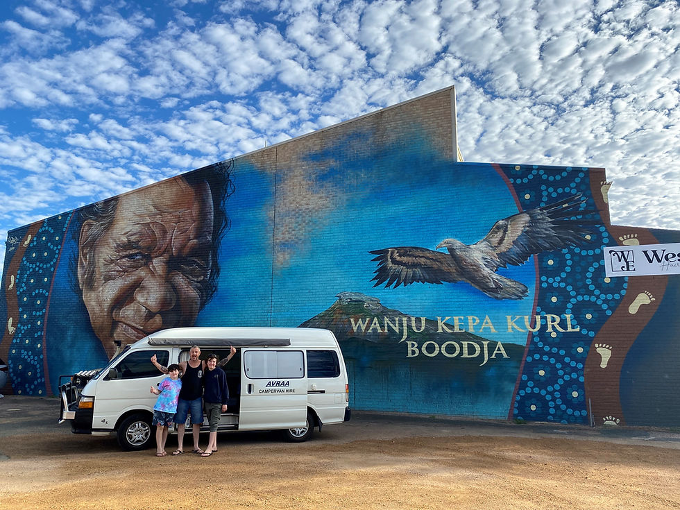 Couple with Campervan