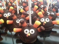 Turkey Cake Pops