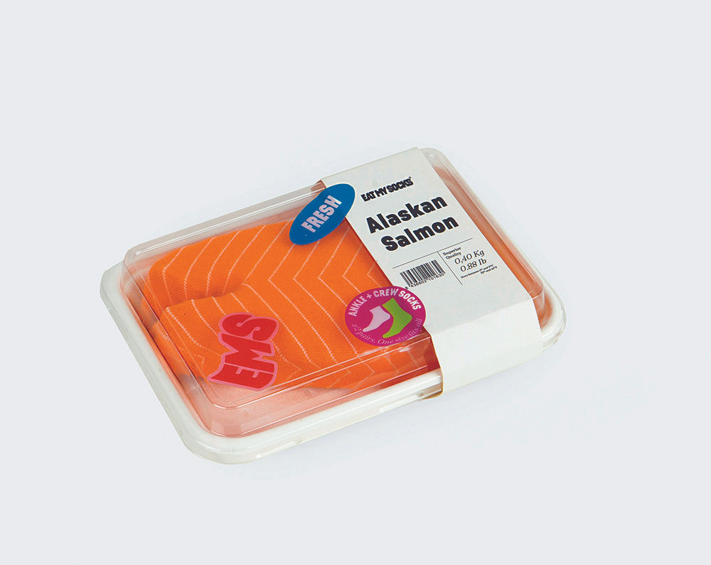 Alaskan Salmon Socks