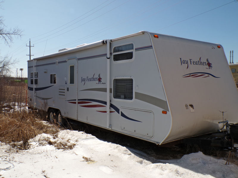 2007 Jay Feather 29A trailer on the ReVolution Trailers lot.