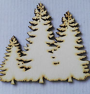 Albero 2D tipo 03 - gruppo 3 alberi